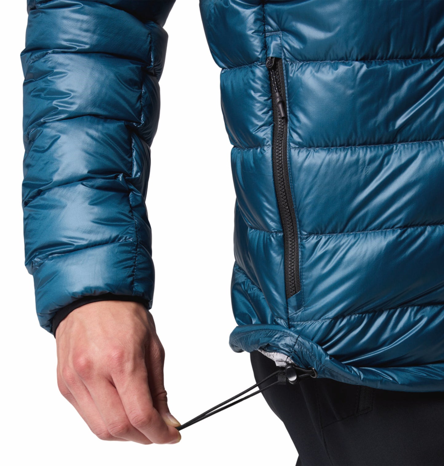Columbia Men Blue Omni-Heat Arctic Arctic Crest Down Jacket