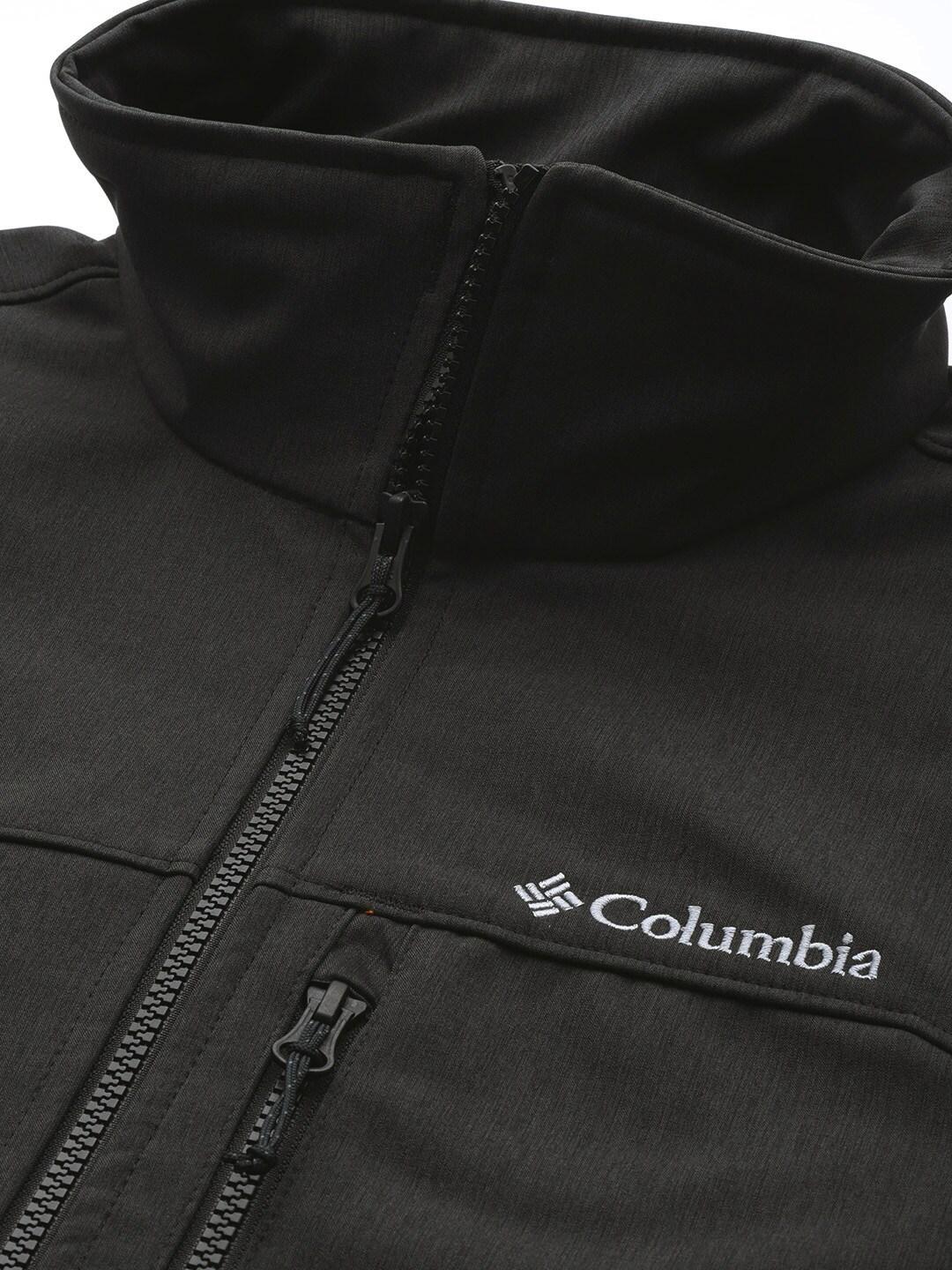 Columbia Men Black Cruiser Valley Soft Shell Jacket