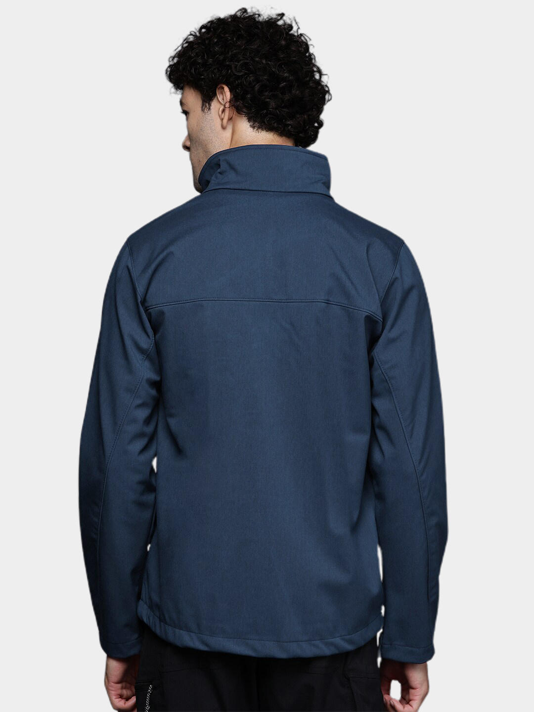 Columbia Men Blue Cruiser Valley Soft Shell Jacket