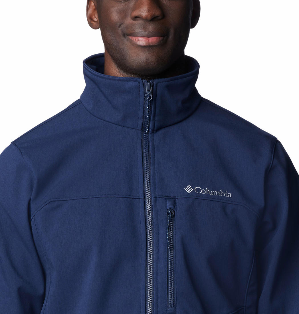 Columbia Men Blue Cruiser Valley Soft Shell Jacket
