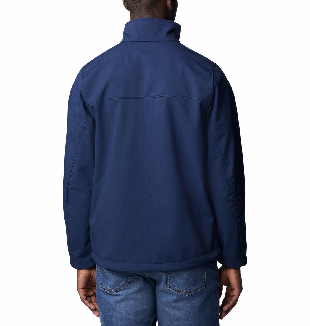 Columbia Men Blue Cruiser Valley Soft Shell Jacket