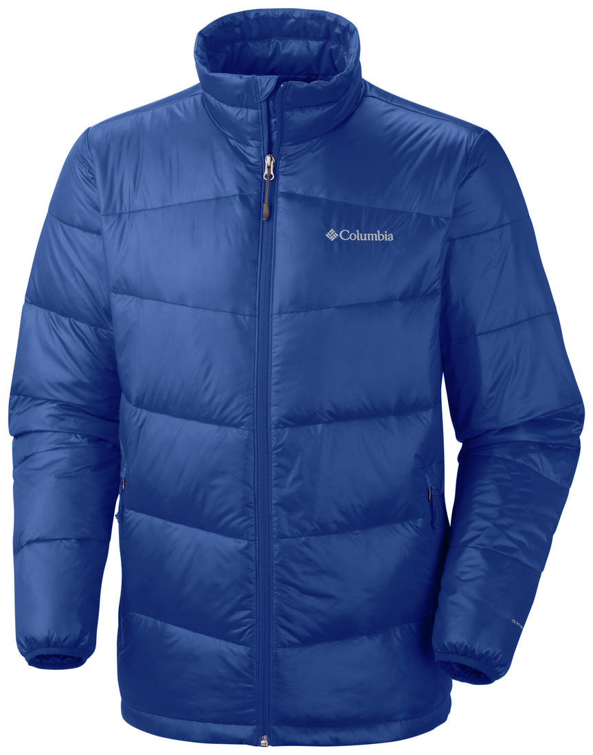 Columbia Men Blue Gold 650 TurboDown Down Jacket