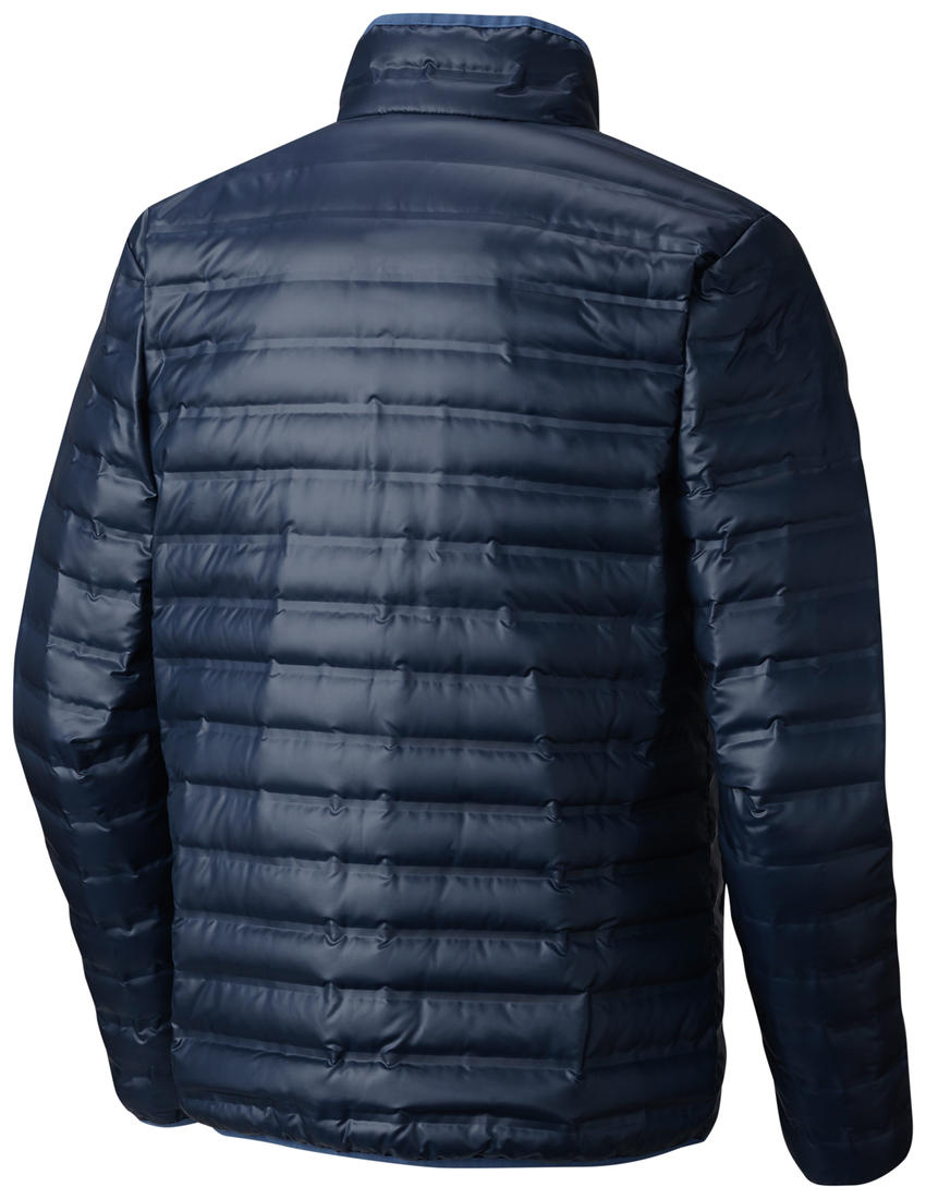 Columbia Men Navy Blue Heat Seal Flash Forward Down Jacket
