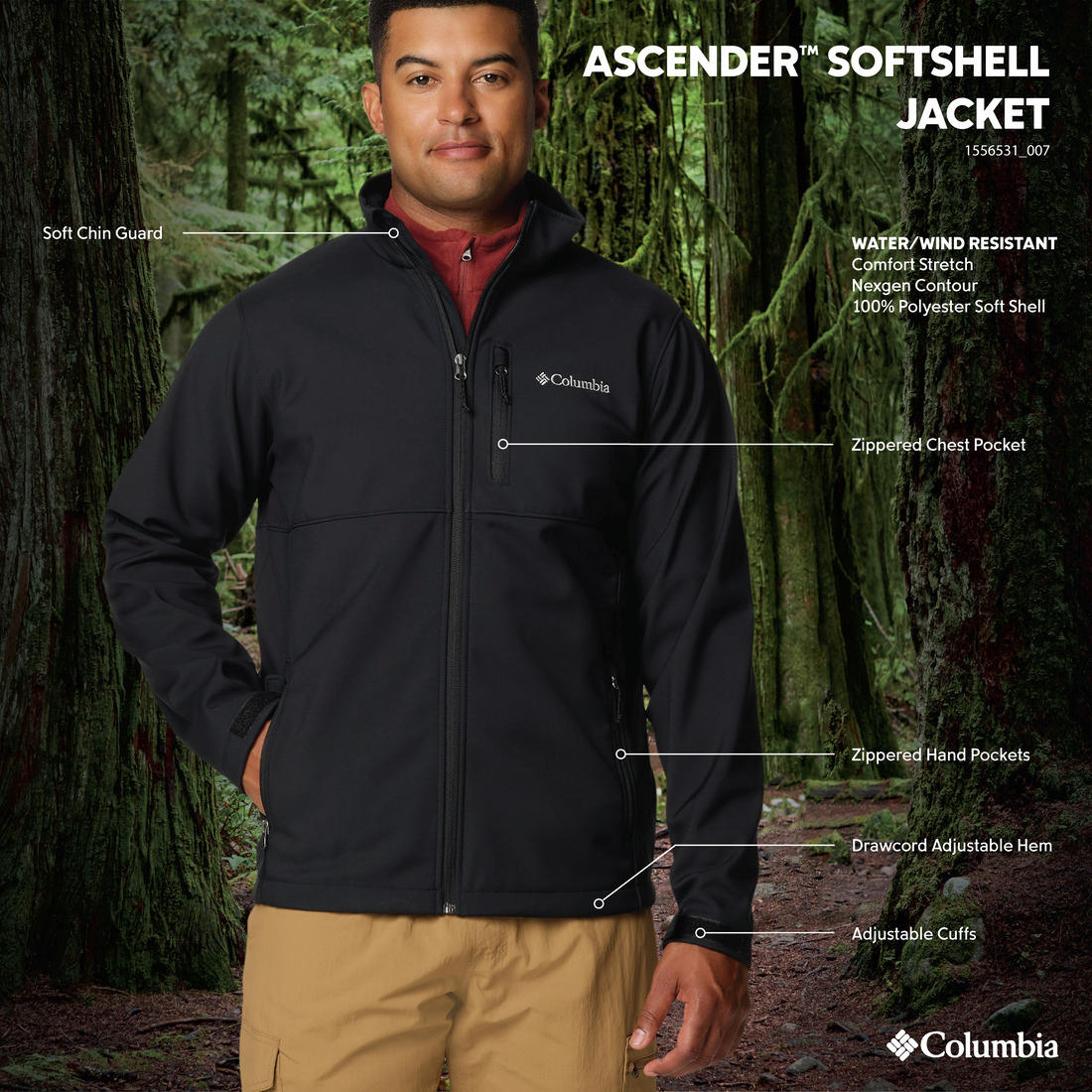 ジャケット・アウター 00s Columbia Titanium softshell jacket 71v2ssZaXTL._AC_UY1100_.jpg