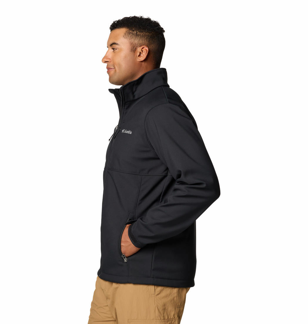 Columbia Mens Black Ascender Softshell Jacket