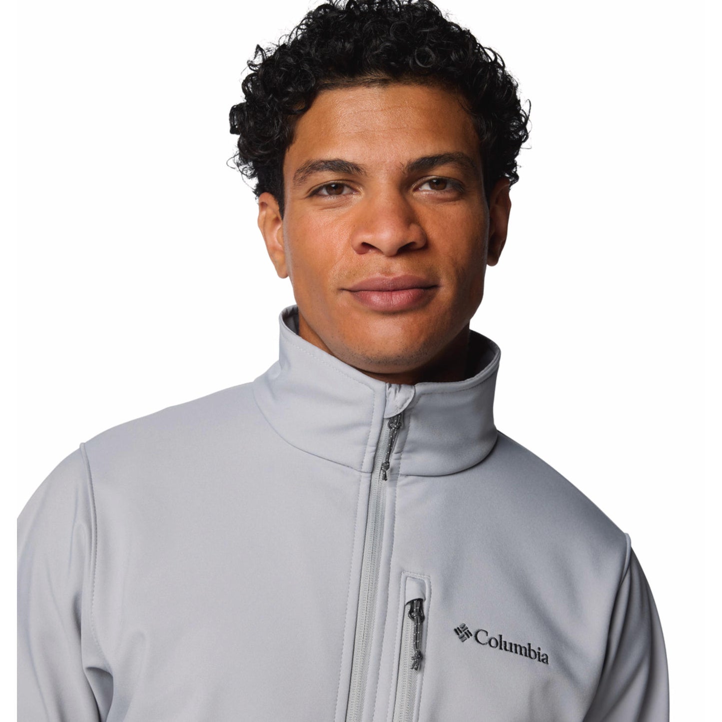 Columbia Men Grey Omni-Shield Ascender Softshell Jacket