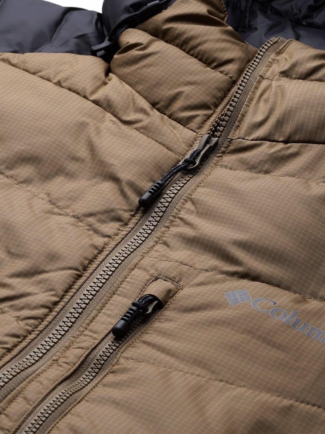 Columbia Men Brown Labyrinth Loop Hooded Jacket