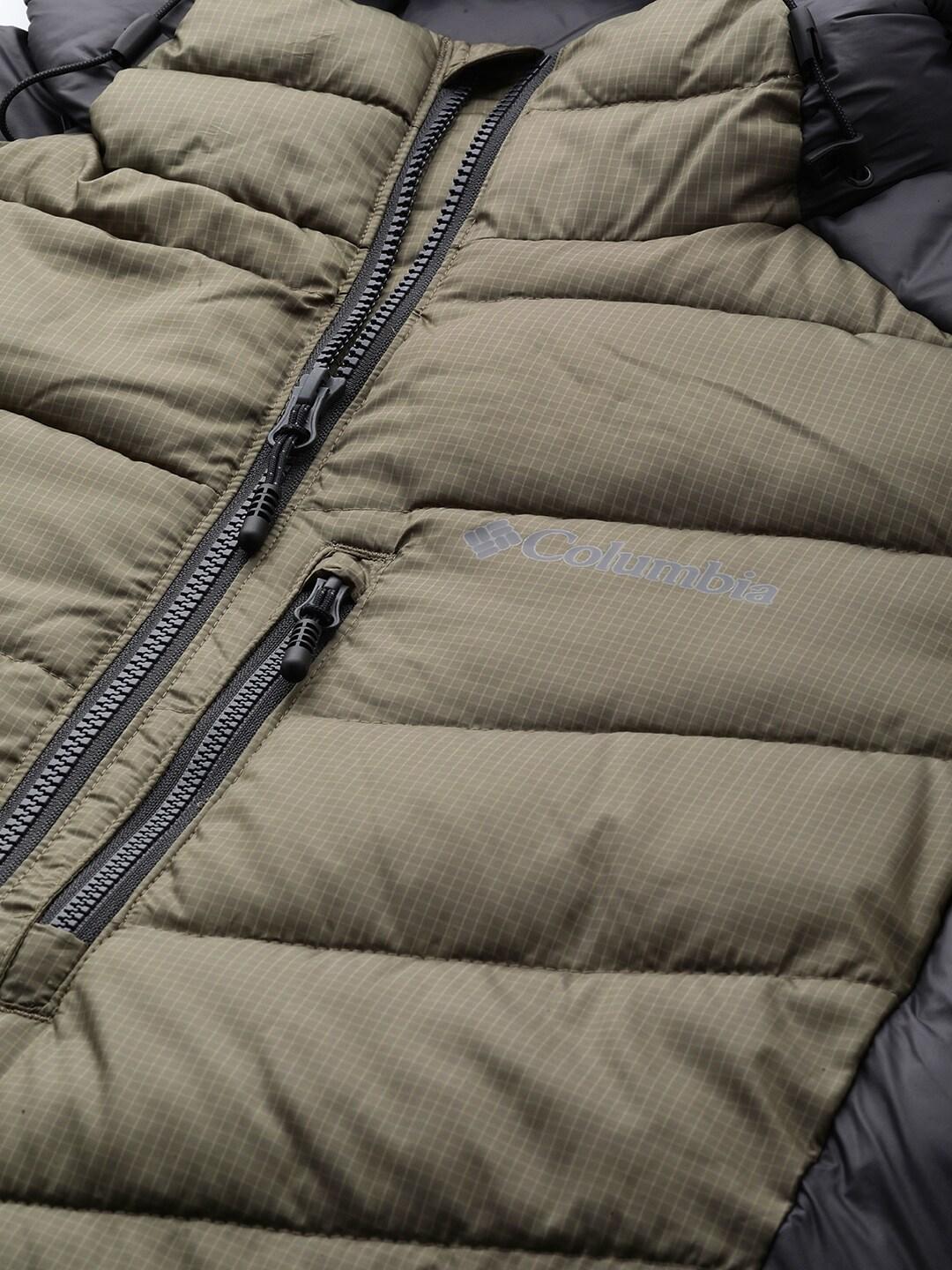 Columbia Men Green Labyrinth Loop Hooded Jacket
