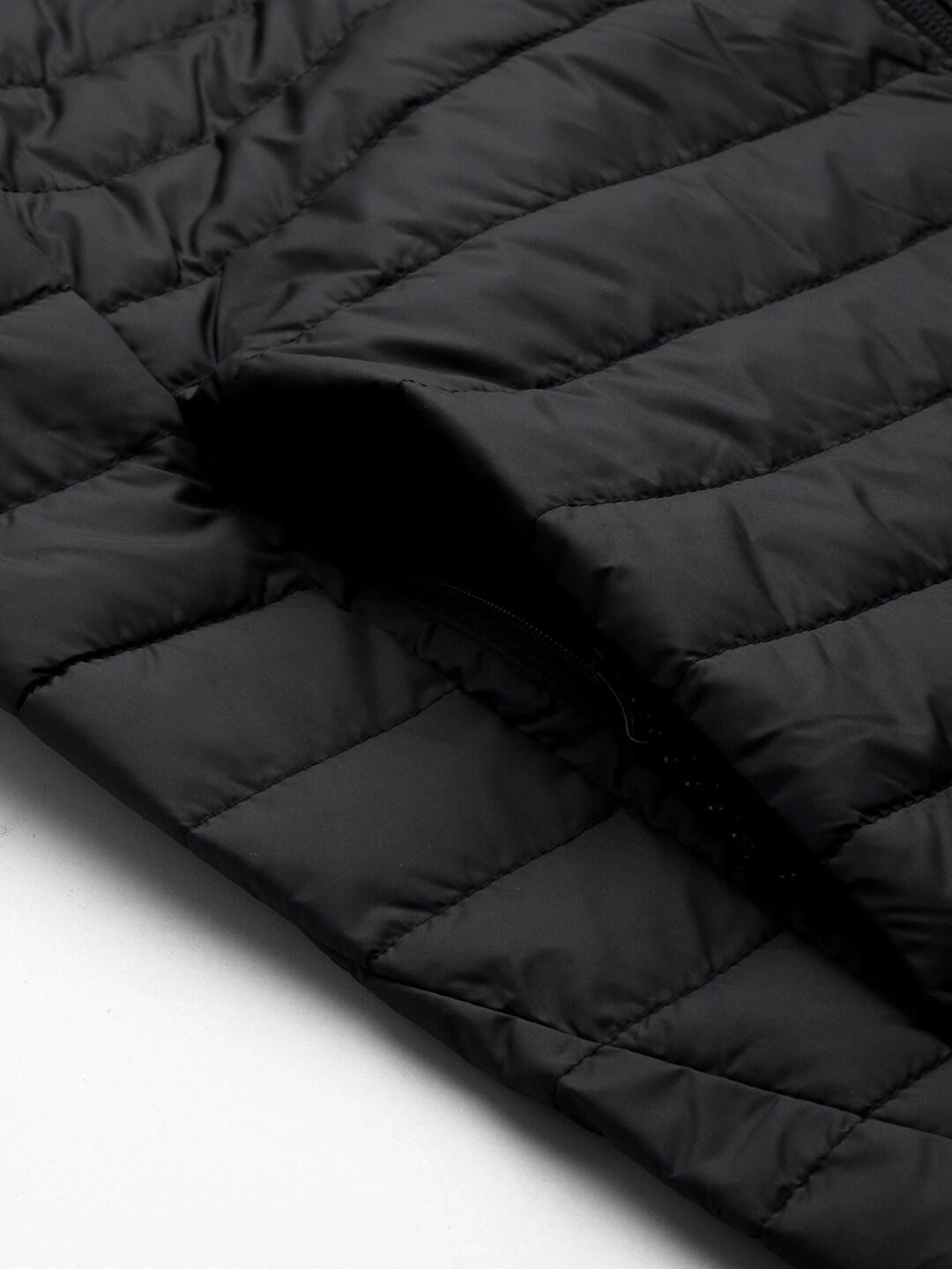 Columbia Men Black Silver Falls Hooded Jacket