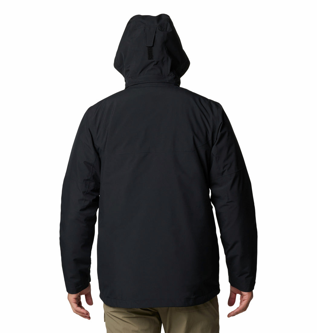 Columbia Men Black Omni-Heat Infinity Cascade Peak Interchangeable Jacket
