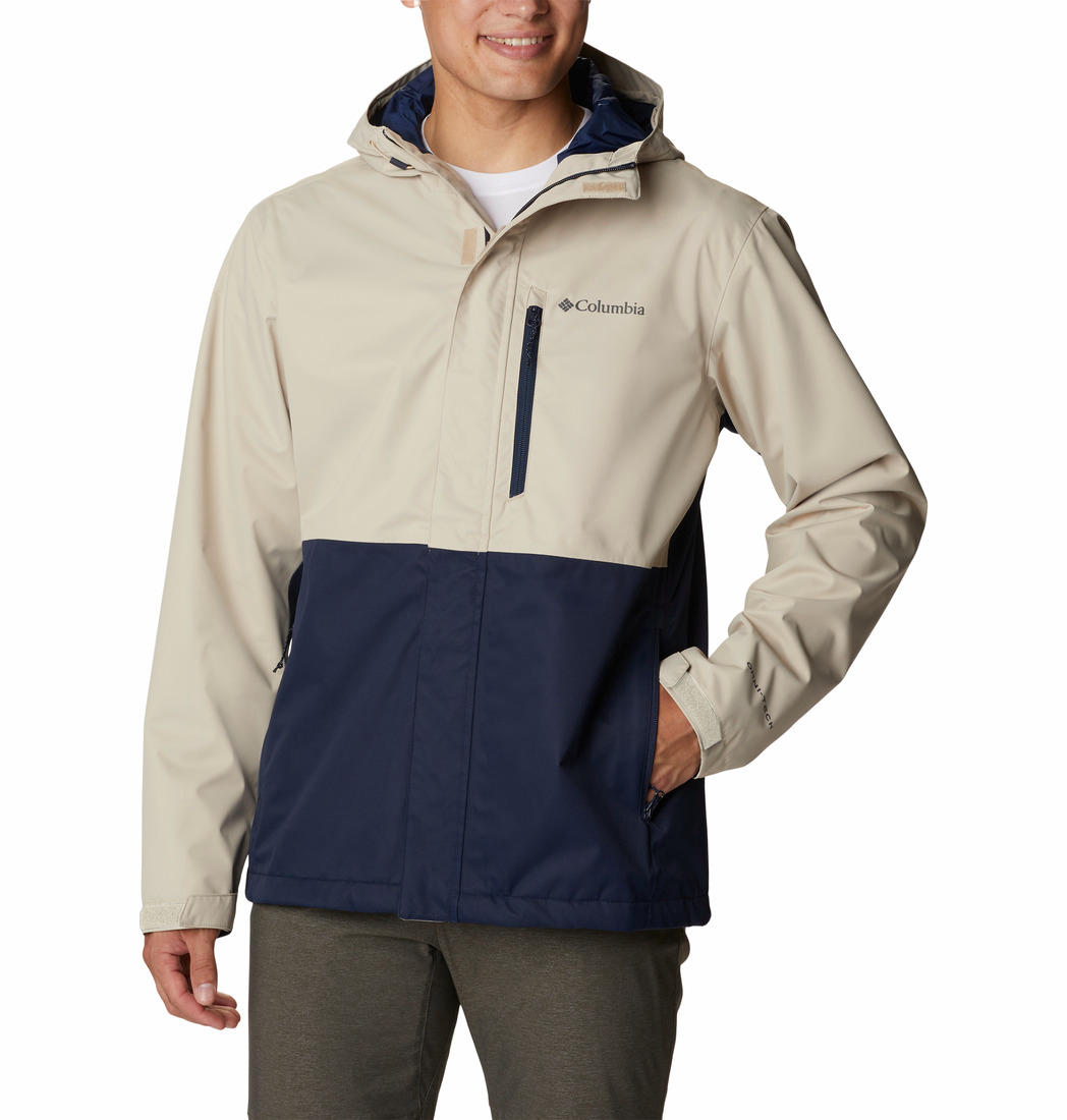 Columbia Men Beige Hikebound Rain Jacket