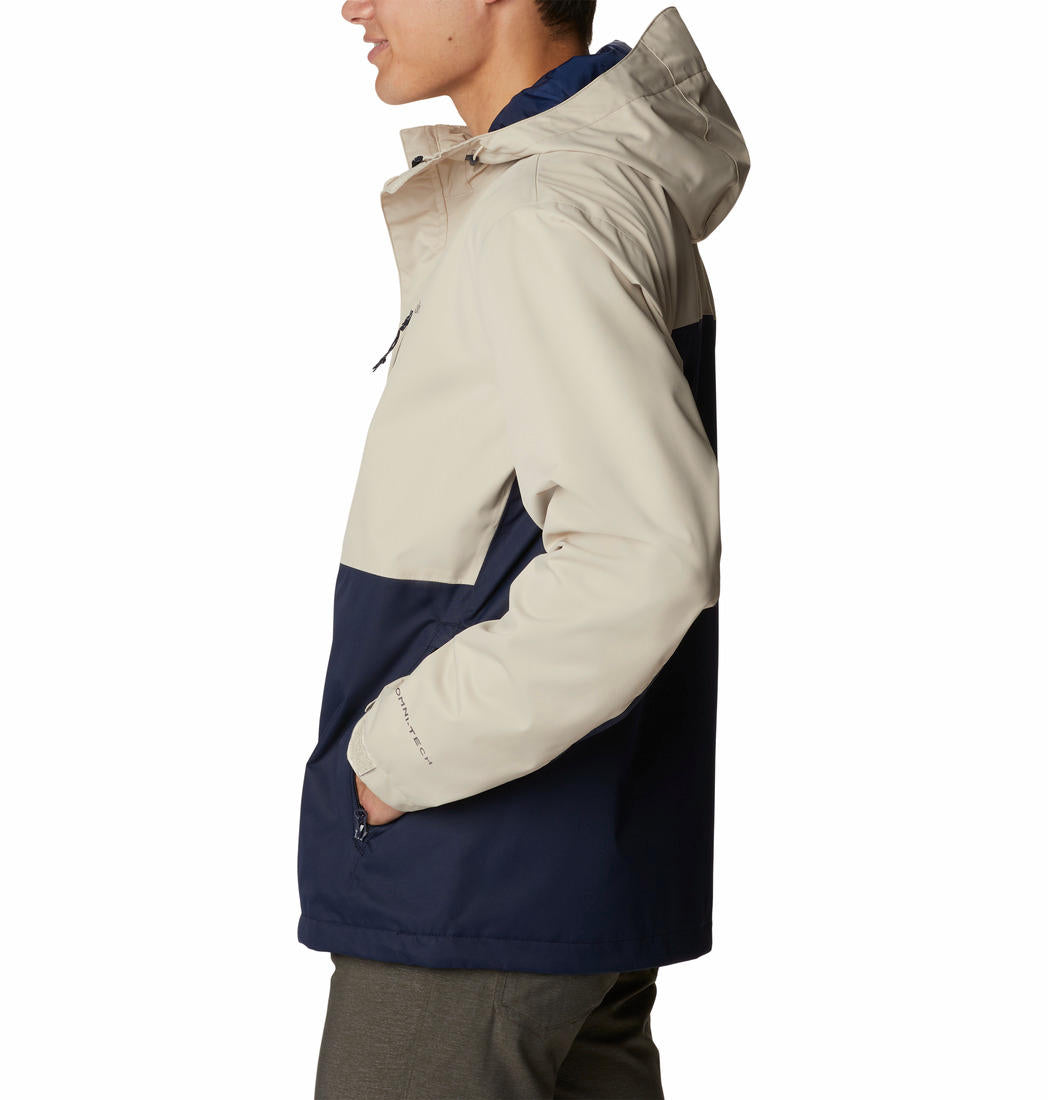 Columbia Men Beige Hikebound Rain Jacket