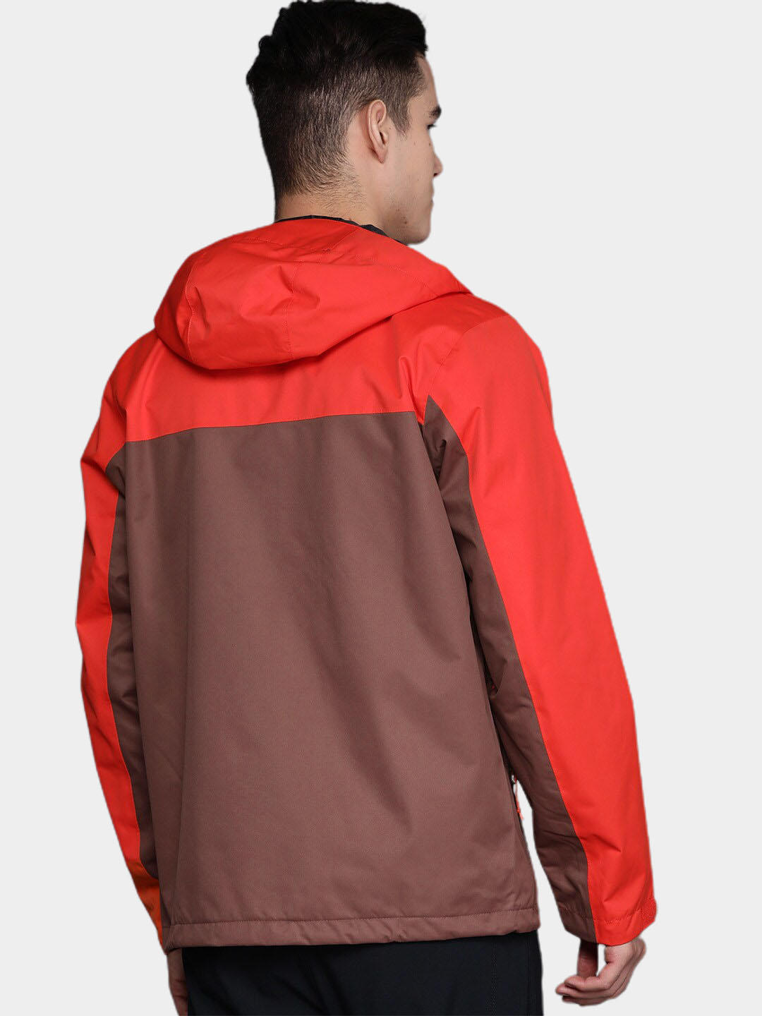 Columbia Men Orange Hikebound Rain Jacket