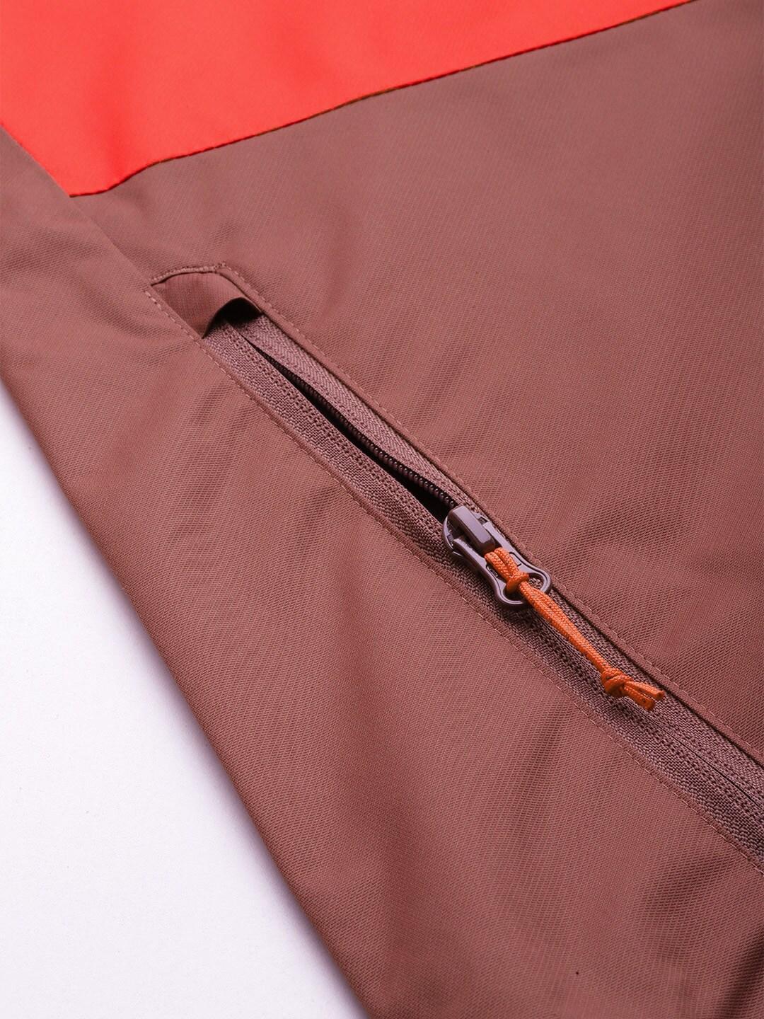 Columbia Men Orange Hikebound Rain Jacket
