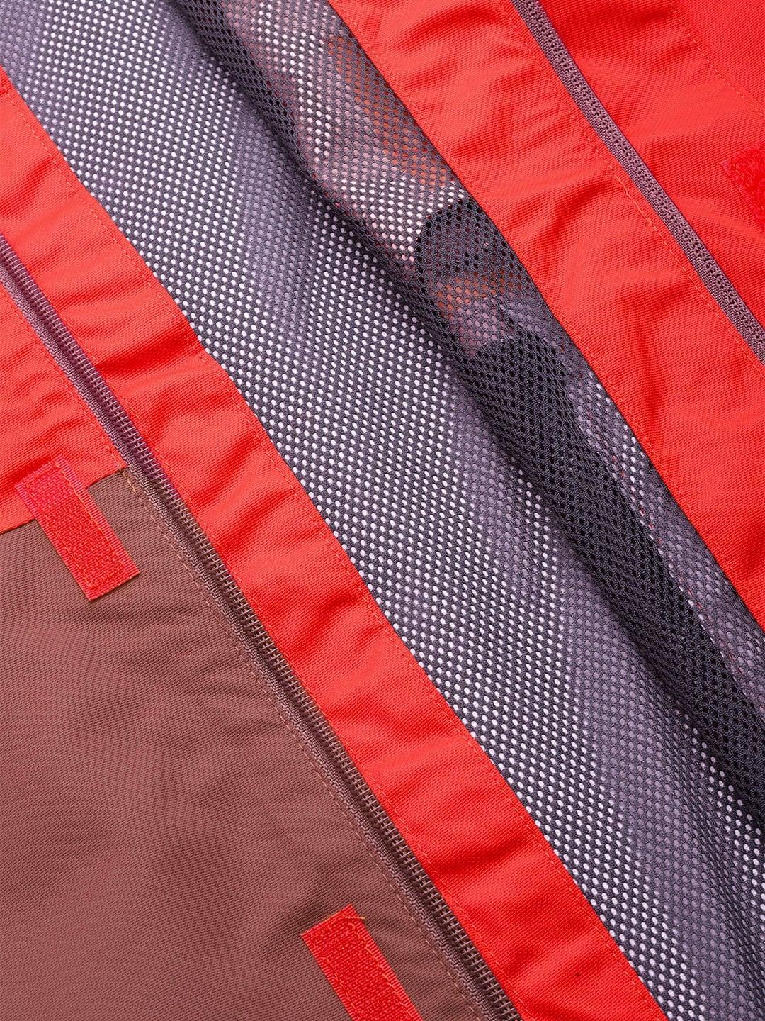 Columbia Men Orange Hikebound Rain Jacket