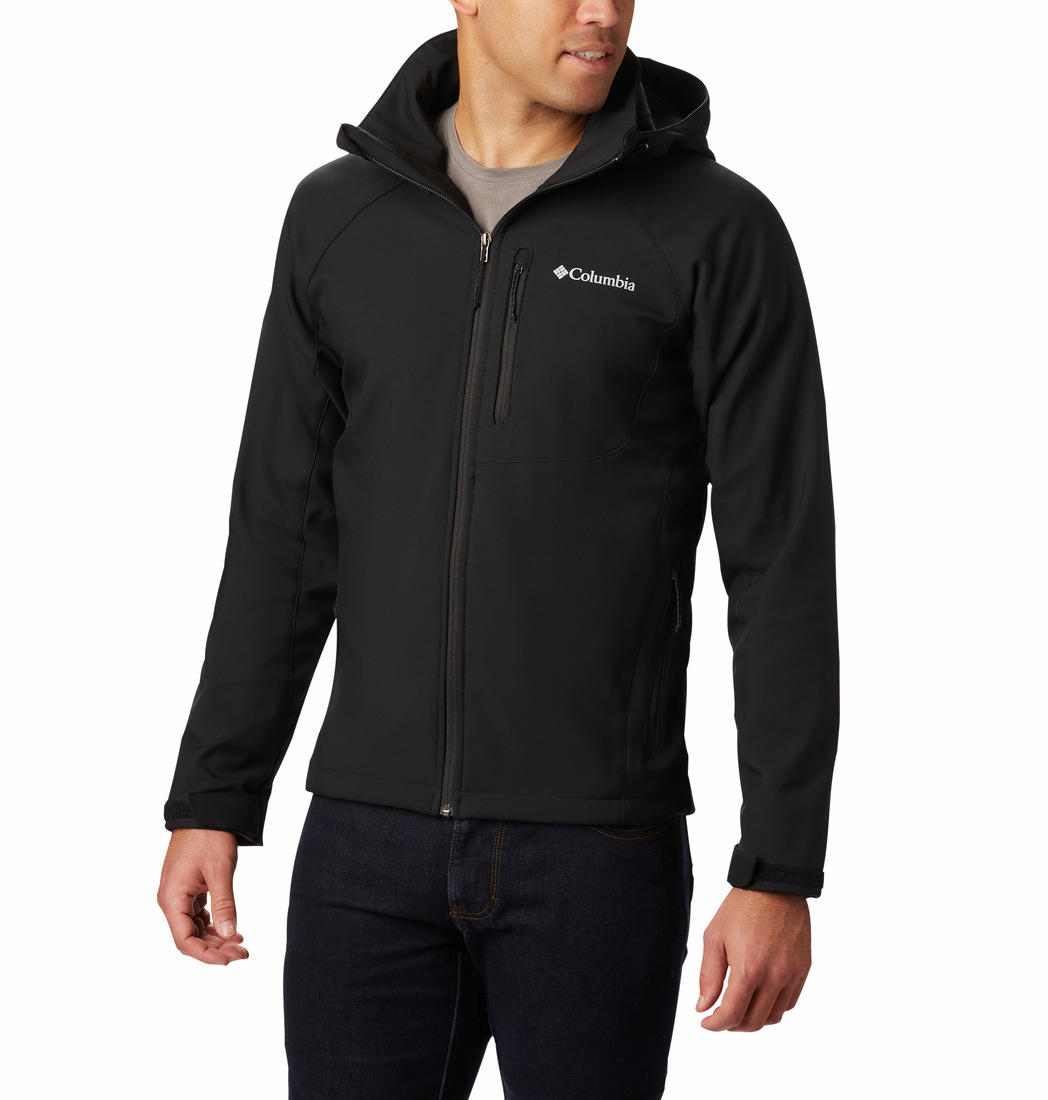 Columbia Mens Black Cascade Ridge III Softshell Jacket