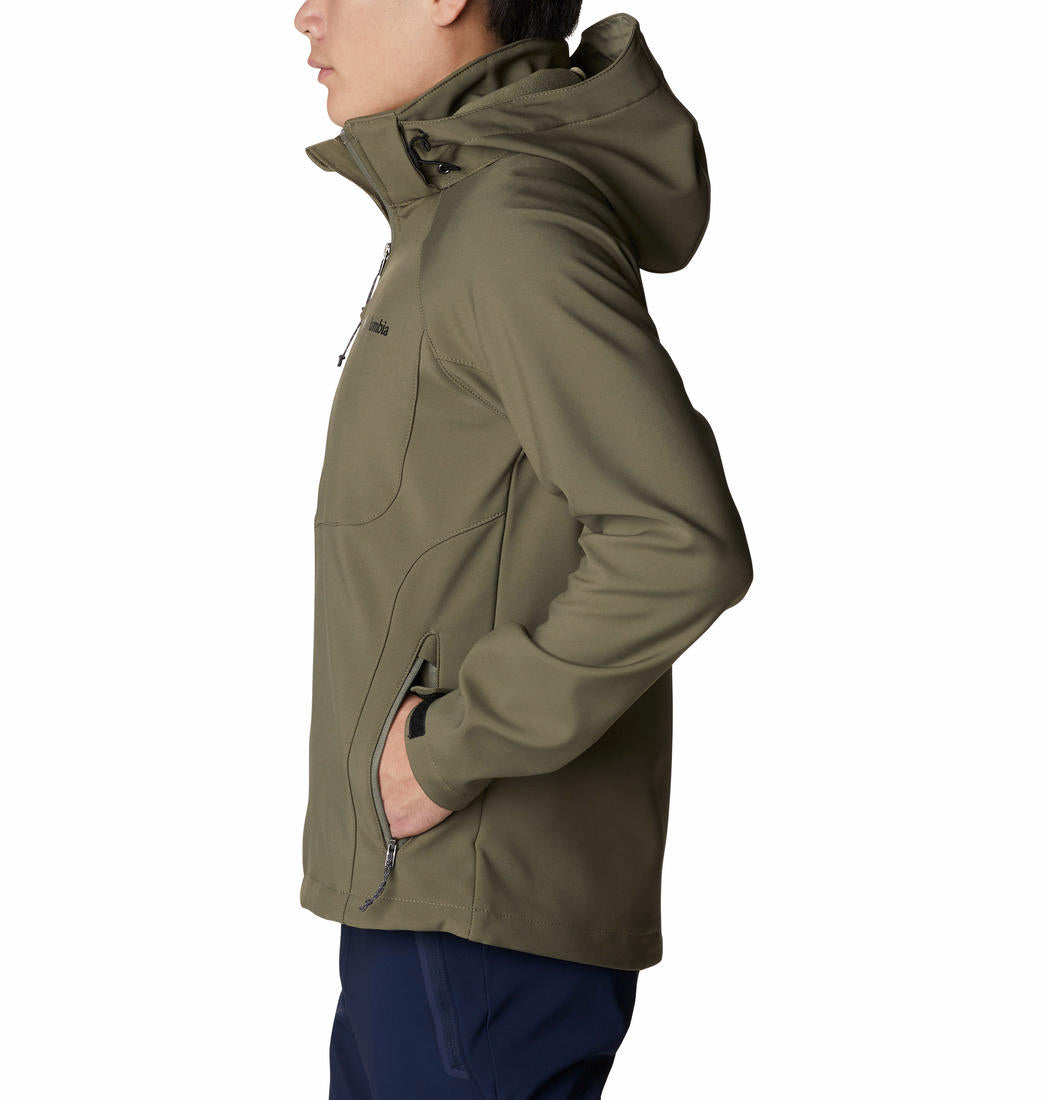 Columbia Mens Green Cascade Ridge III Softshell Jacket