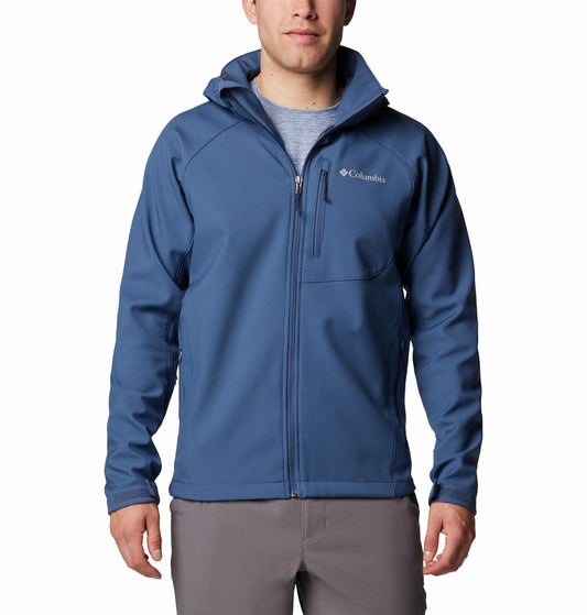 Columbia Mens Blue Cascade Ridge III Softshell Jacket