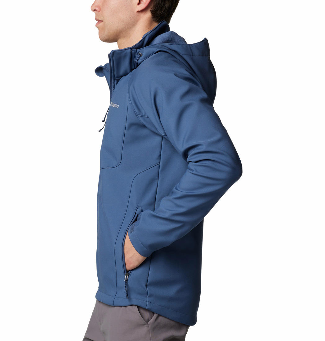 Columbia Mens Blue Cascade Ridge III Softshell Jacket