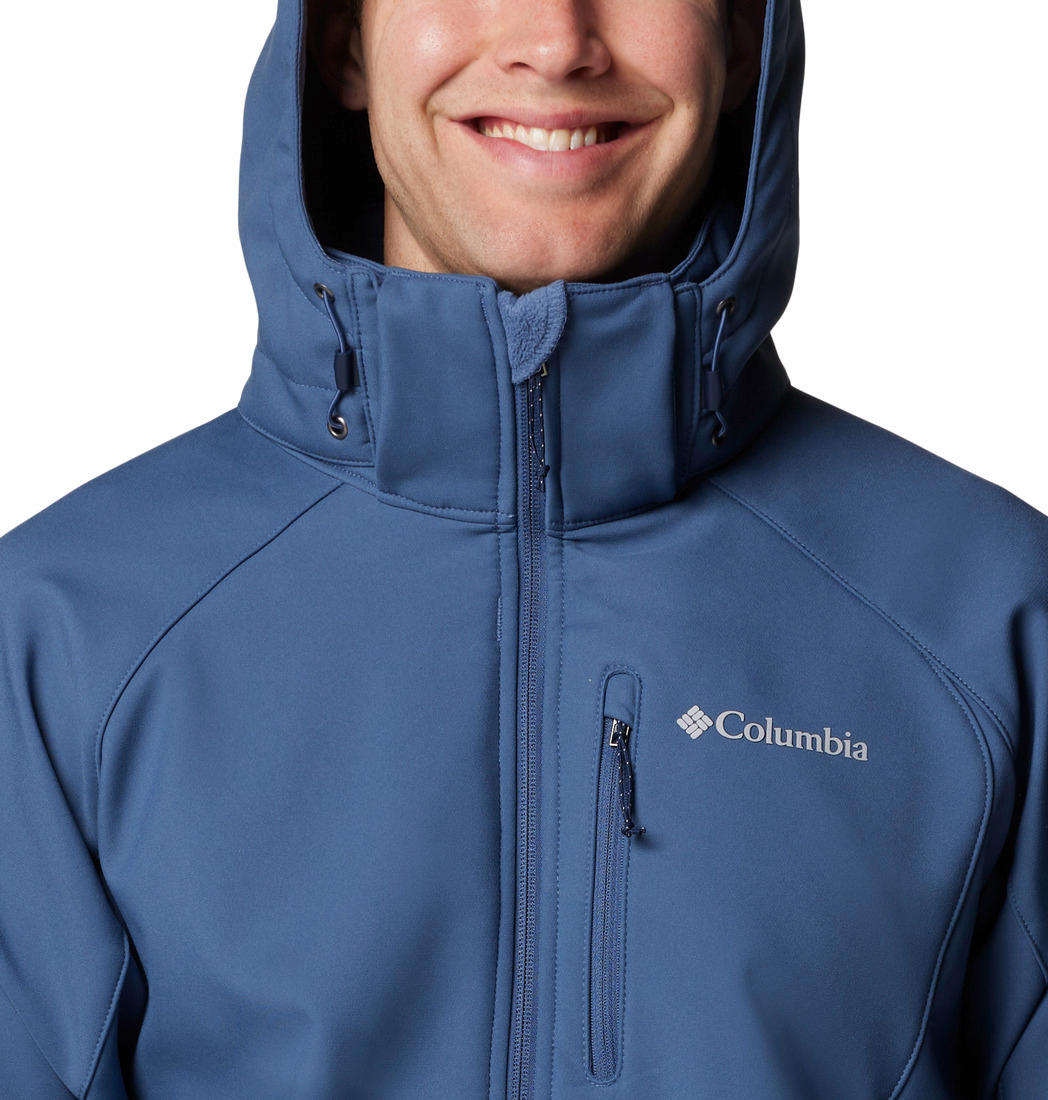 Columbia Mens Blue Cascade Ridge III Softshell Jacket