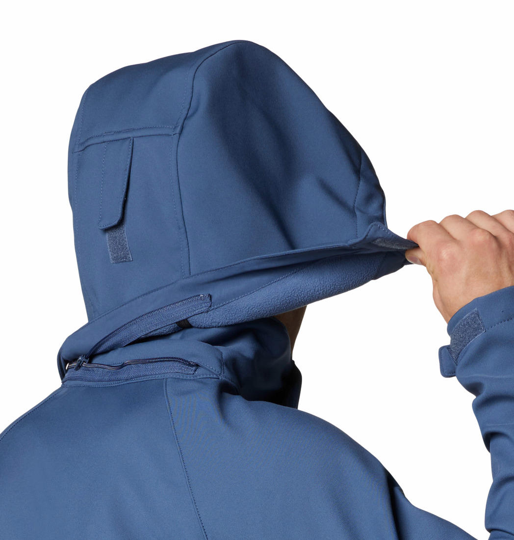 Columbia Mens Blue Cascade Ridge III Softshell Jacket