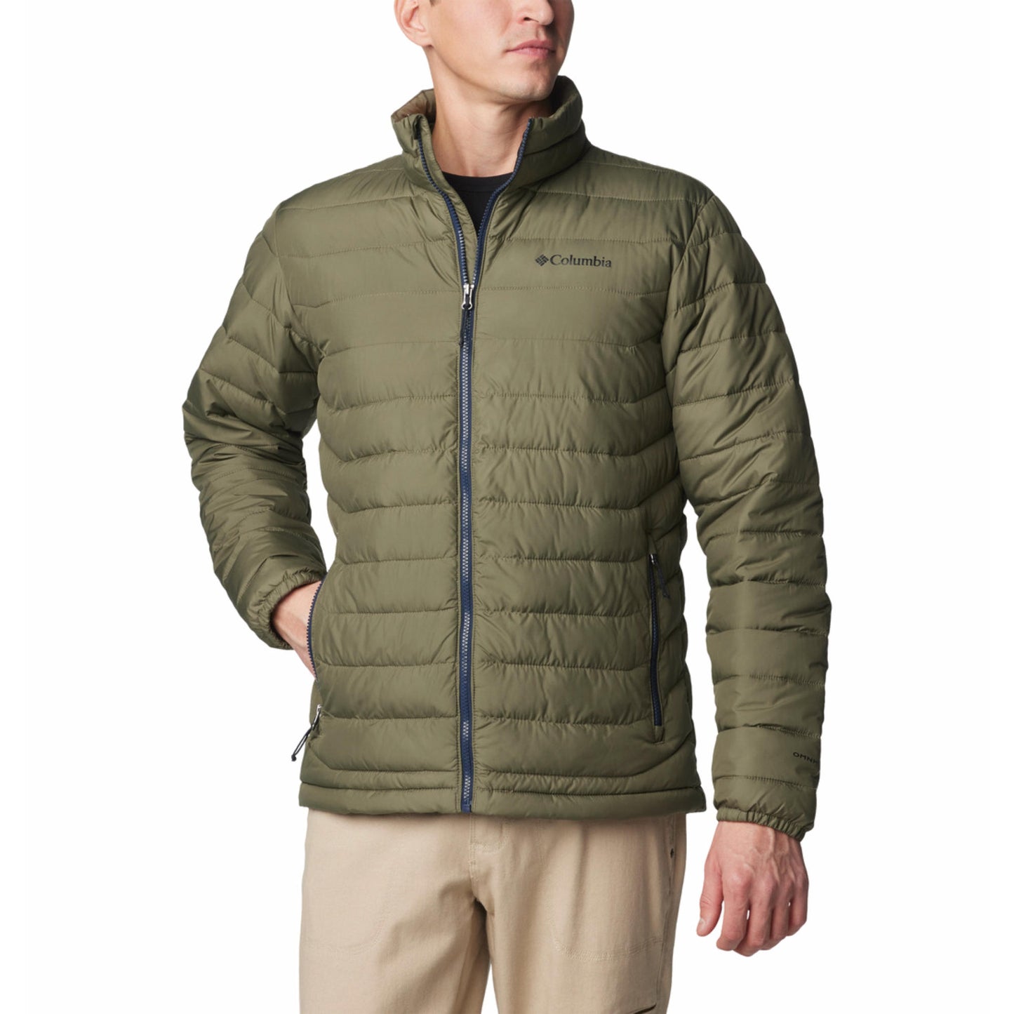 Columbia Men Green Powder Lite II Jacket