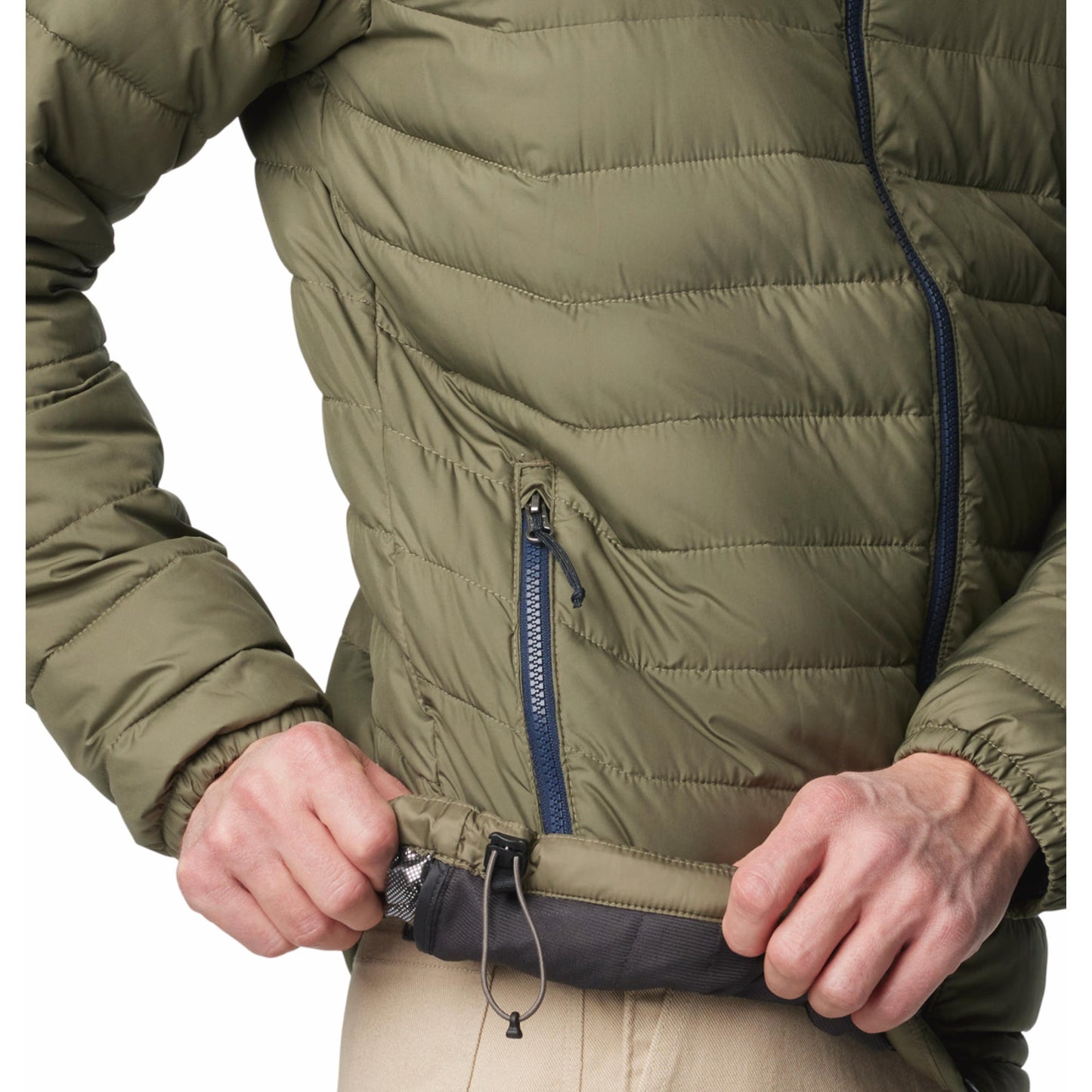 Columbia Men Green Powder Lite II Jacket