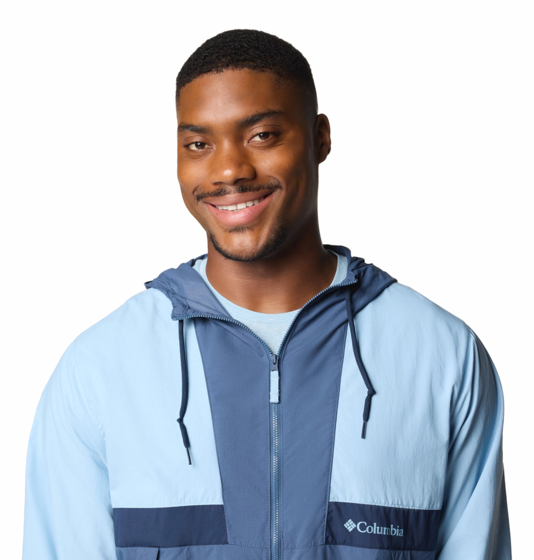 ジャケット・アウター BLUEOSAKA Columbia Men's Omni-Shade Windbreaker - UV Protection for Hiking