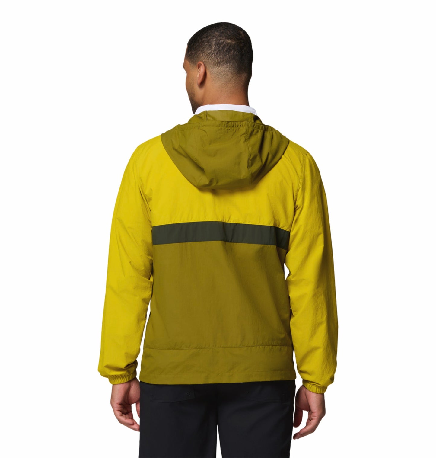 Columbia Men’s Yellow Omni-Shade Spire Valley Windbreaker Jacket
