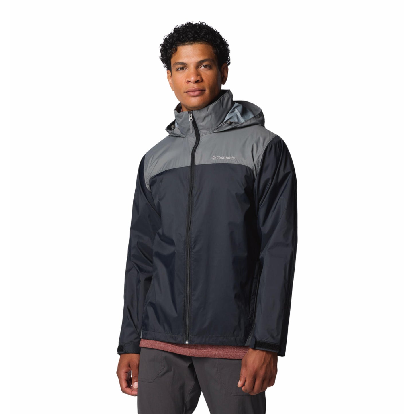 Columbia Men Black Glennaker Lake II Rain Jacket