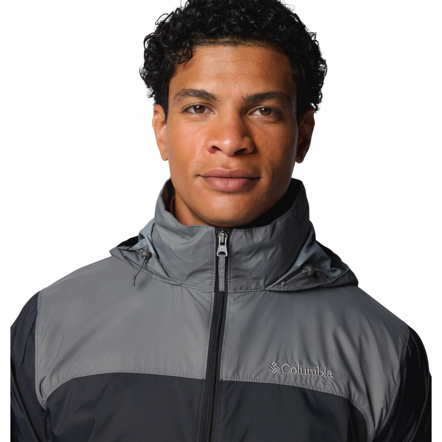 Columbia Men Black Glennaker Lake II Rain Jacket