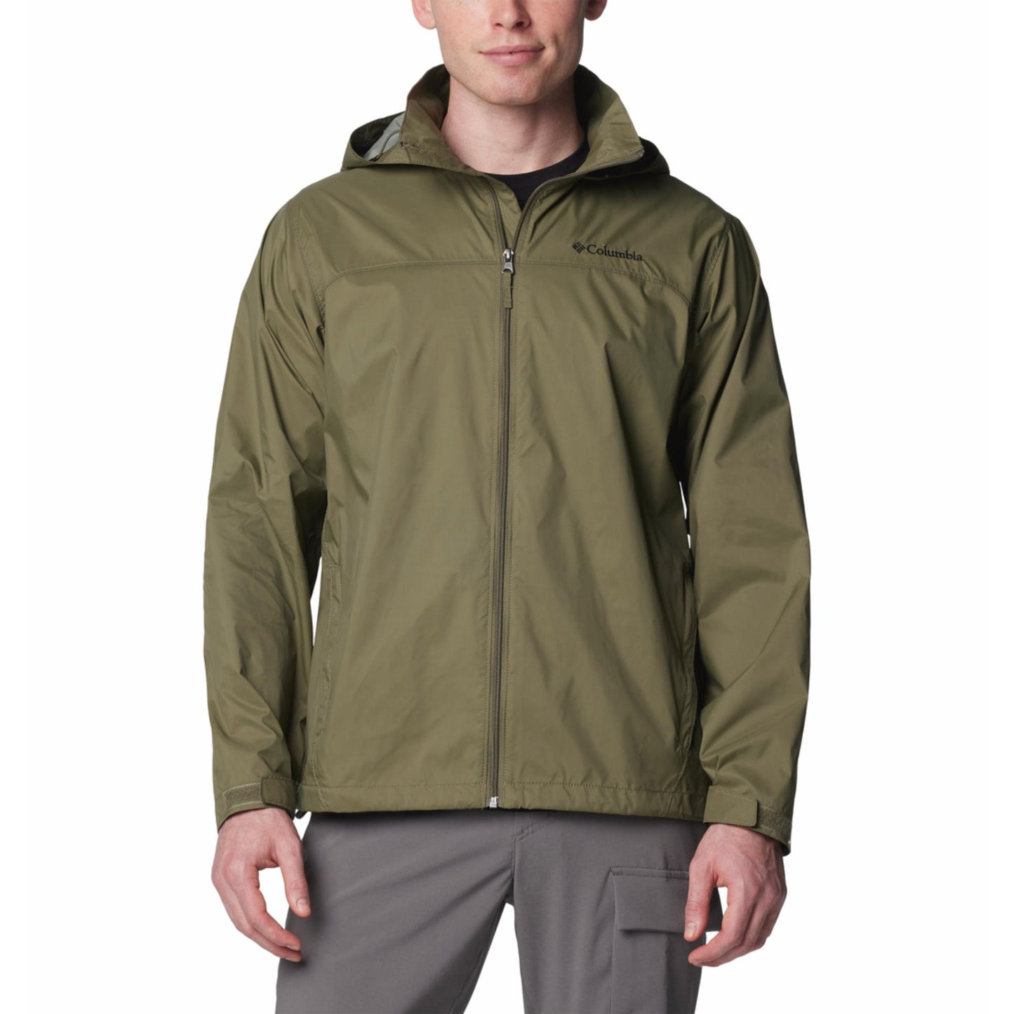 Columbia Men Green Glennaker Lake II Rain Jacket