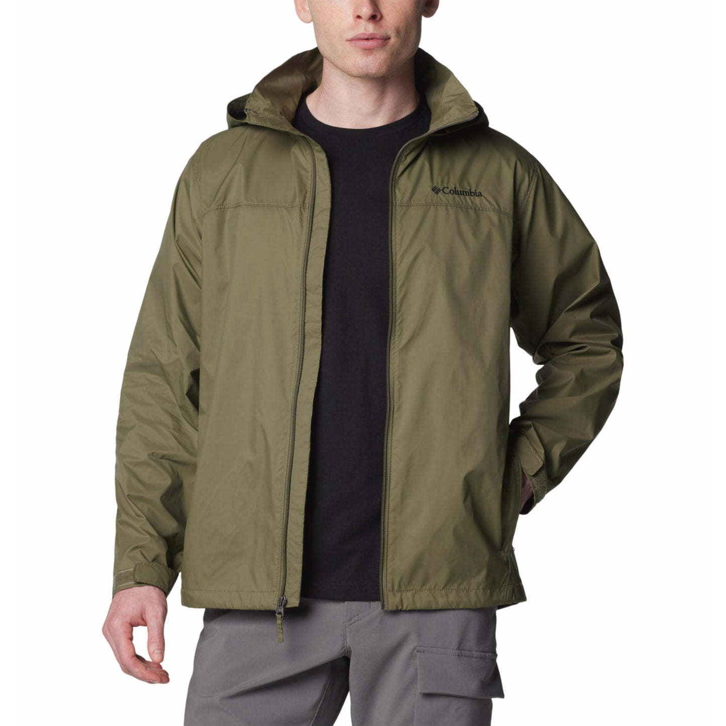 Columbia Men Green Glennaker Lake II Rain Jacket