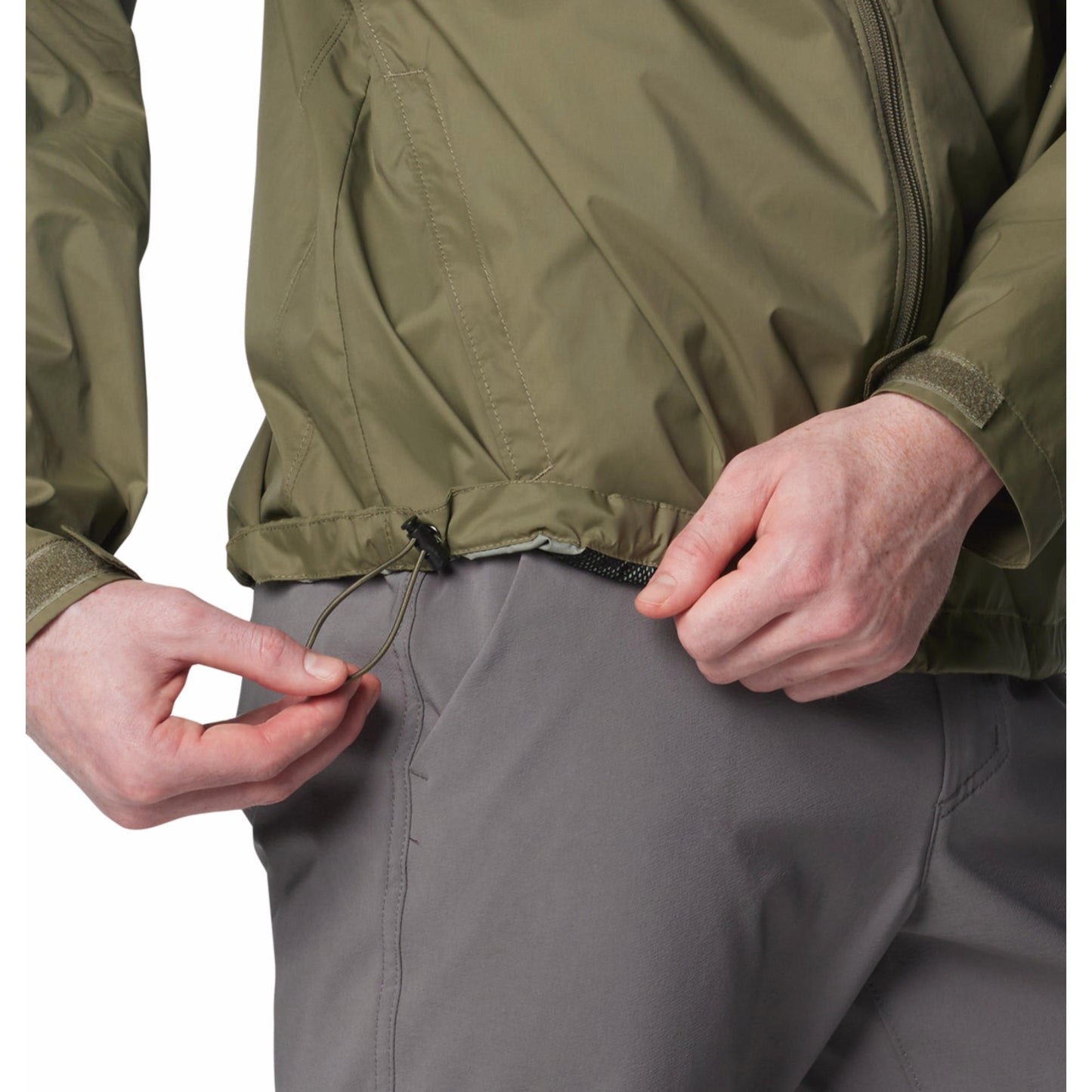 Columbia Men Green Glennaker Lake II Rain Jacket