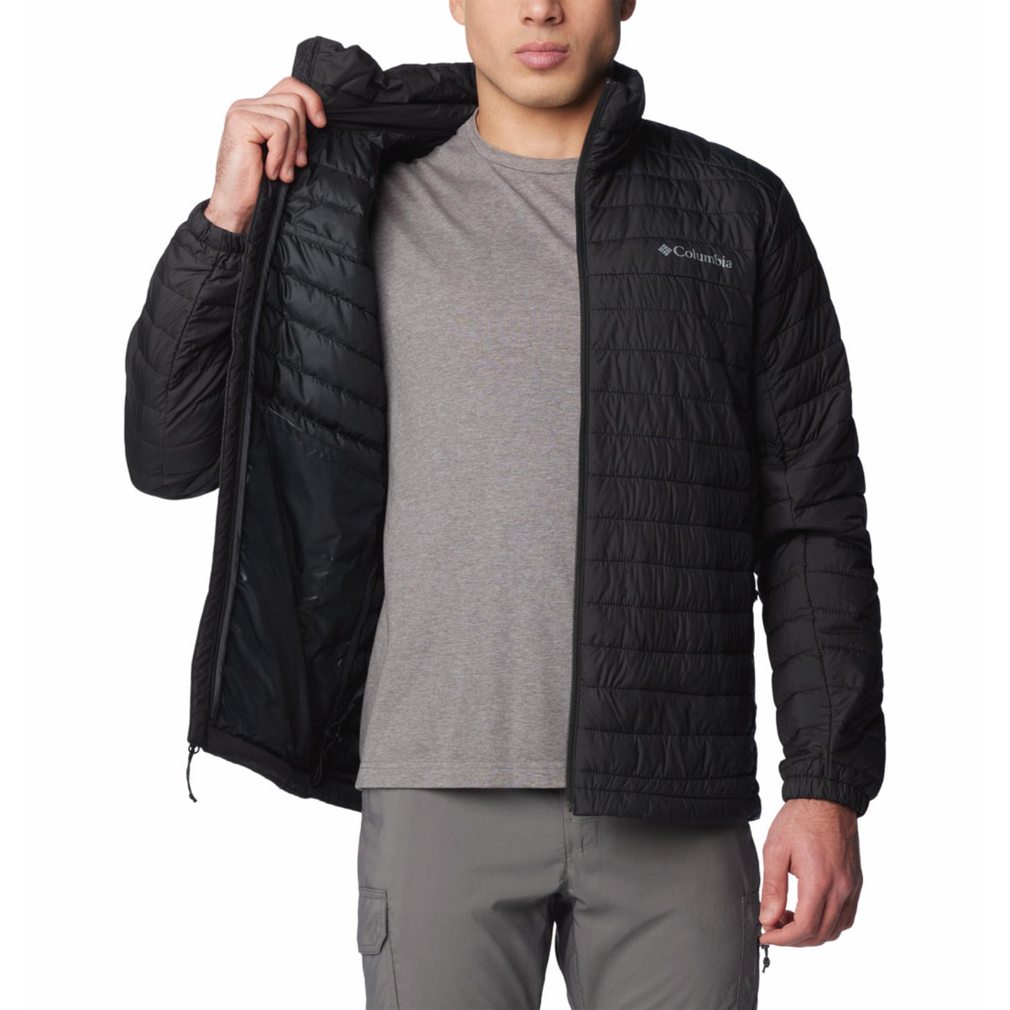Columbia Men Black Silver Falls II Jacket