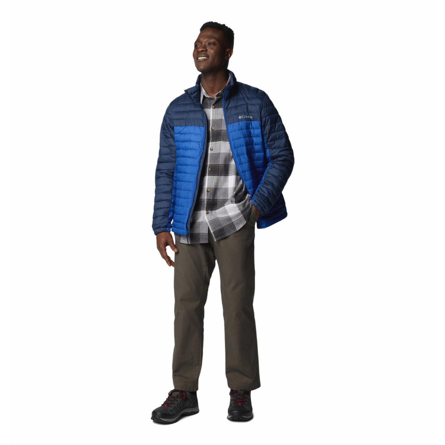 Columbia Mens Blue Silver Falls II Jacket