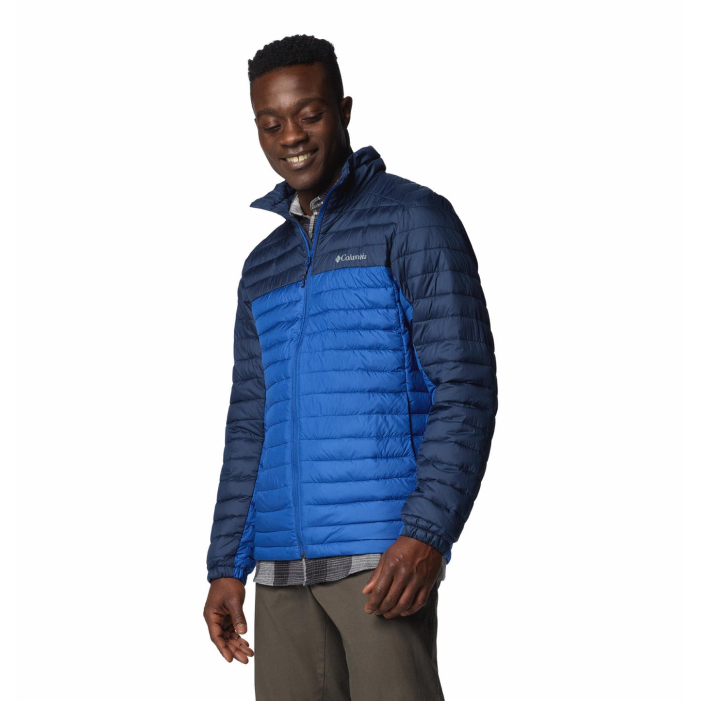 Columbia Mens Blue Silver Falls II Jacket