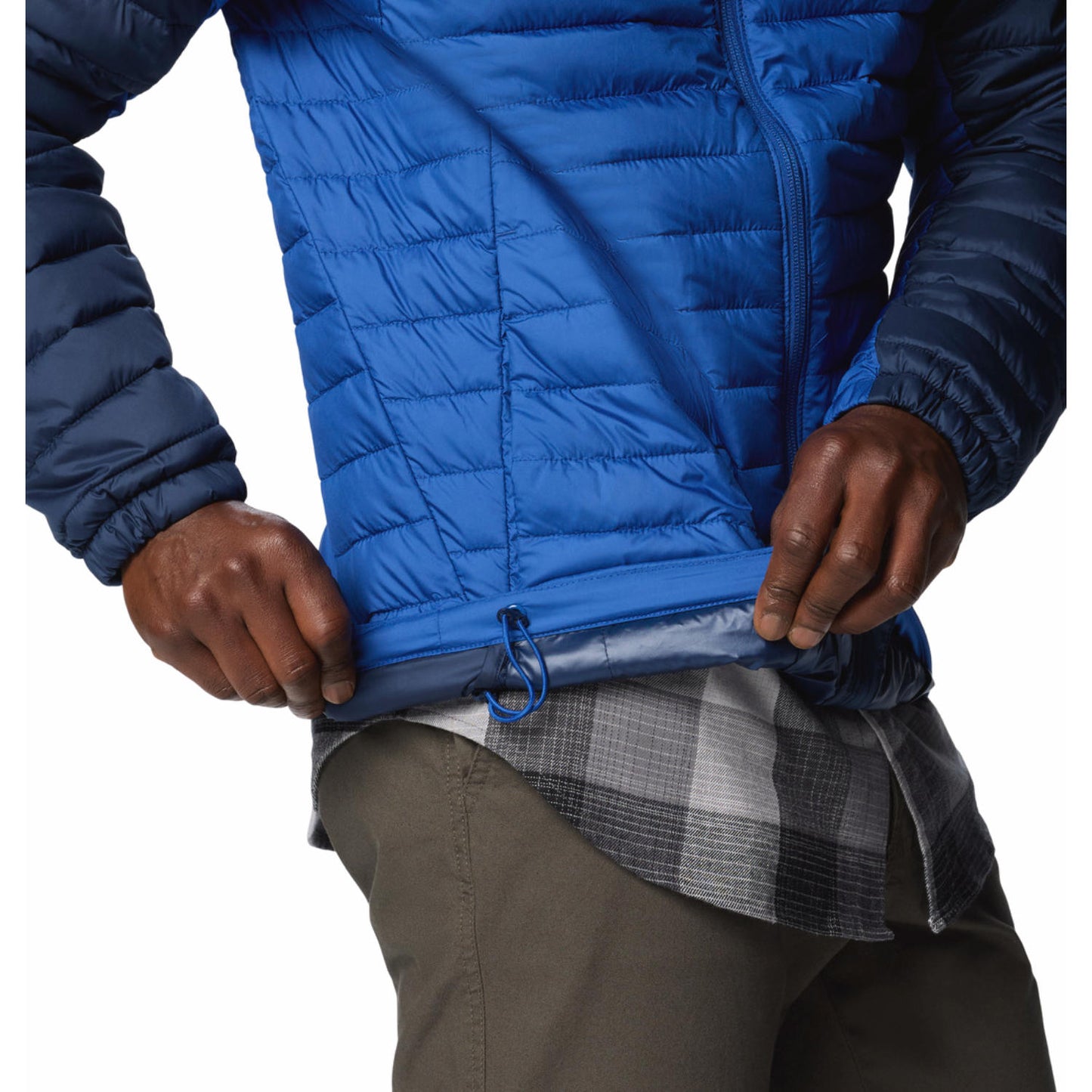 Columbia Mens Blue Silver Falls II Jacket