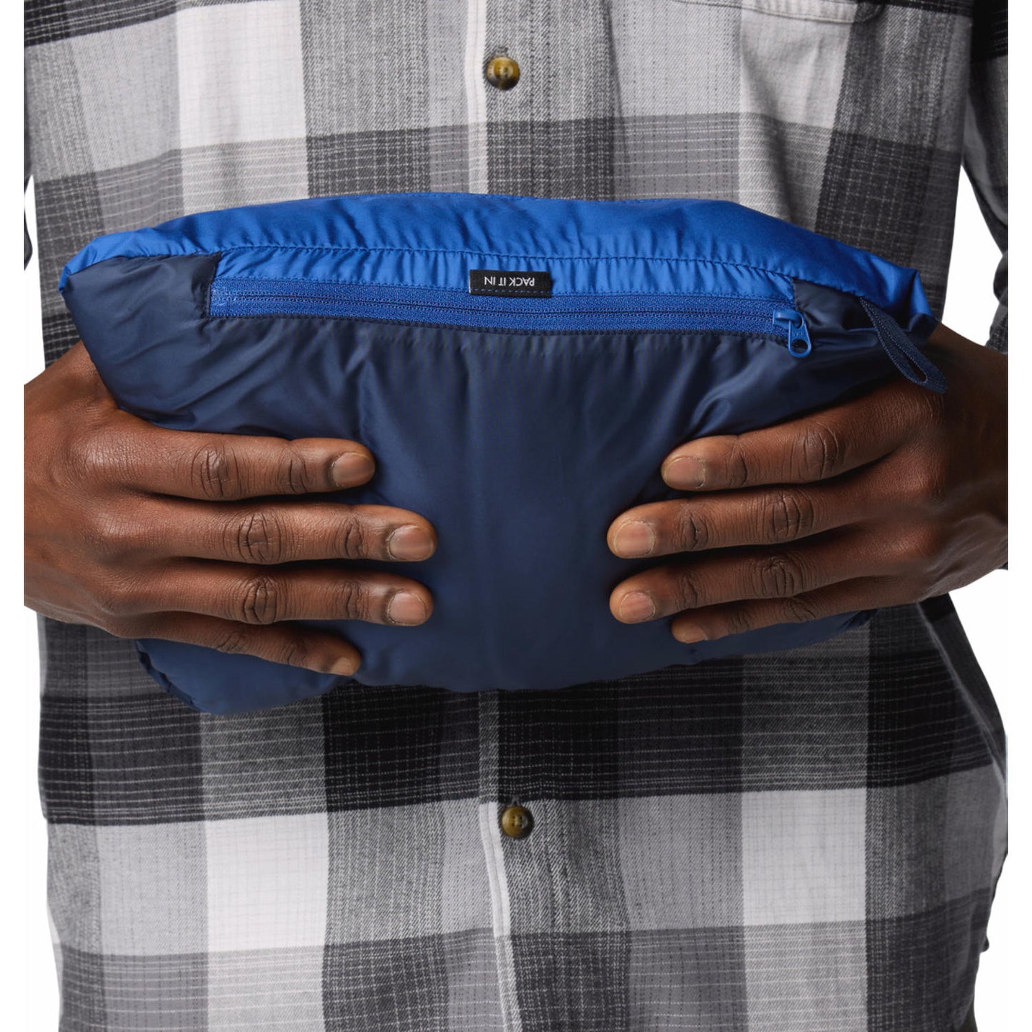 Columbia Mens Blue Silver Falls II Jacket