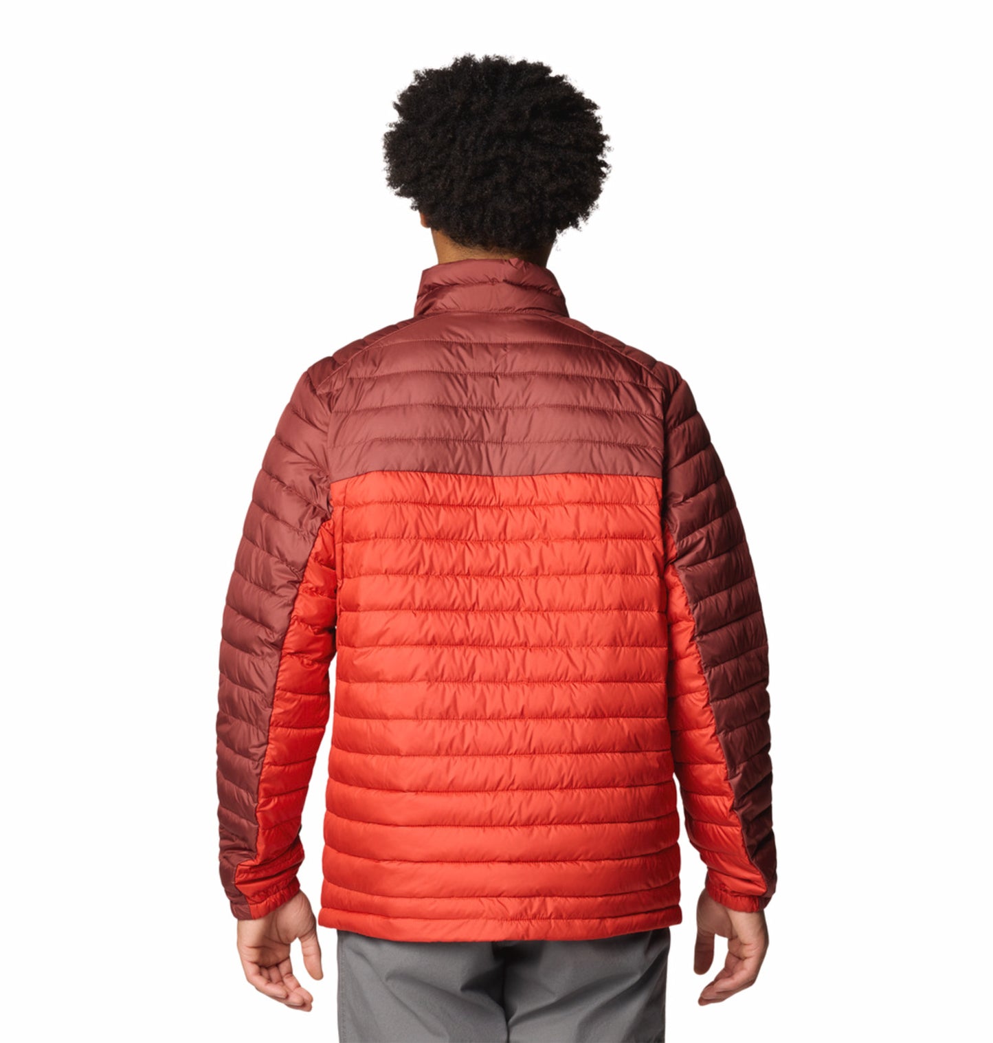 Columbia Men Red Silver Falls II Jacket