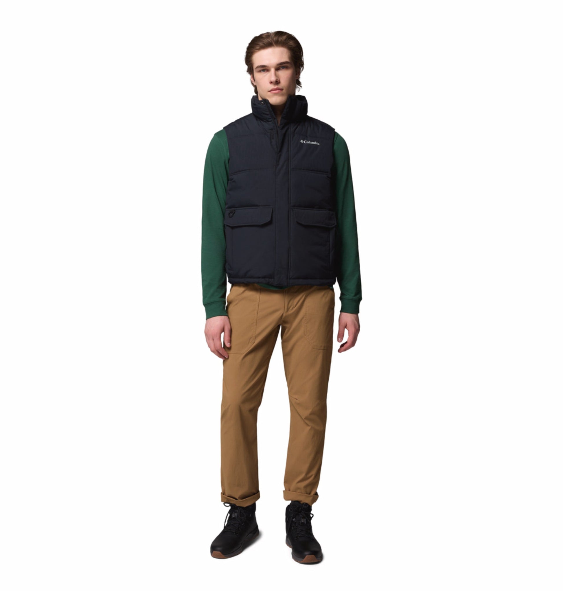 men black omni heat infinity landroamer vest