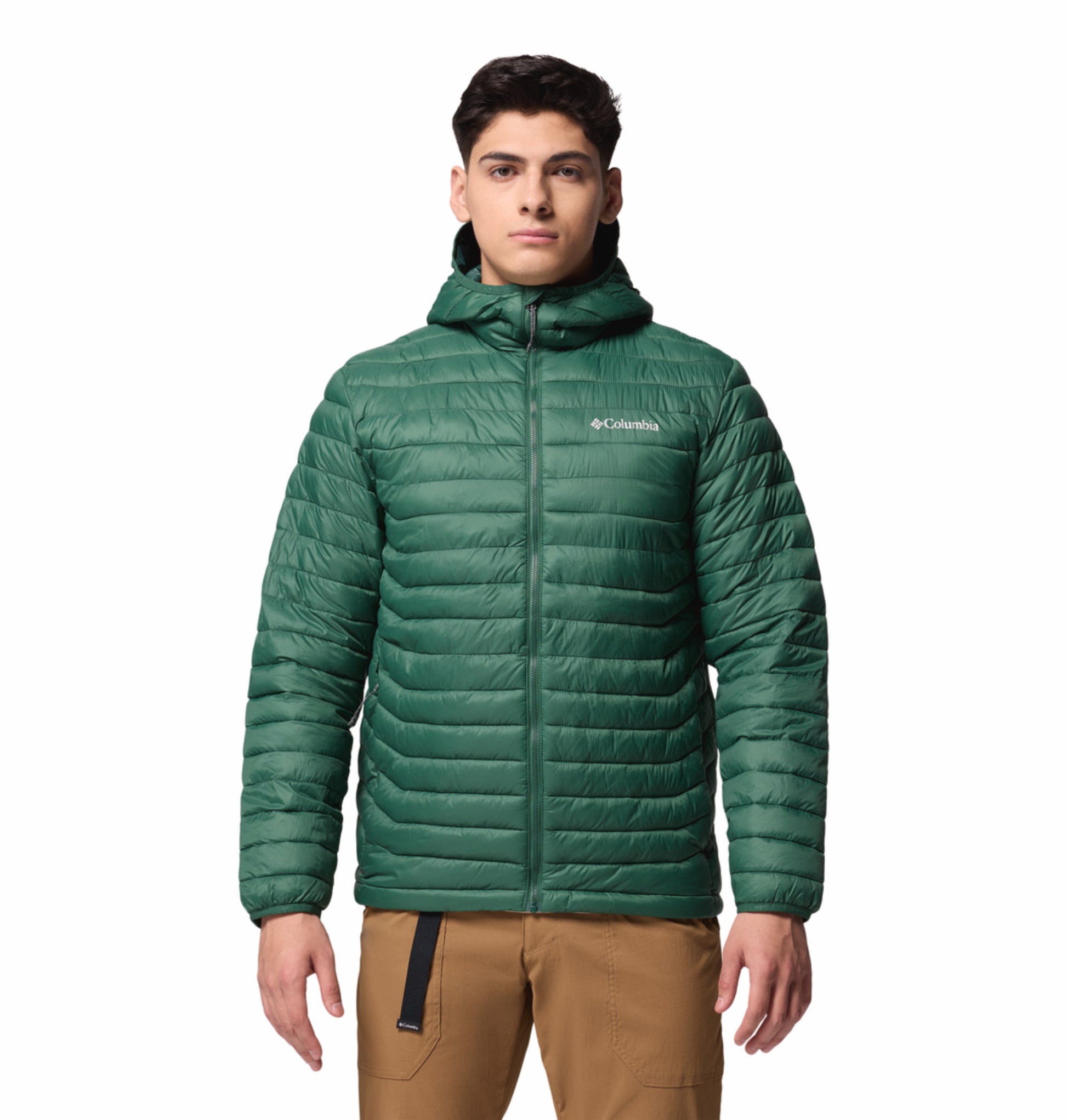 Columbia Men Green OmniShield Powder Pass Down Jacket – Adventuras