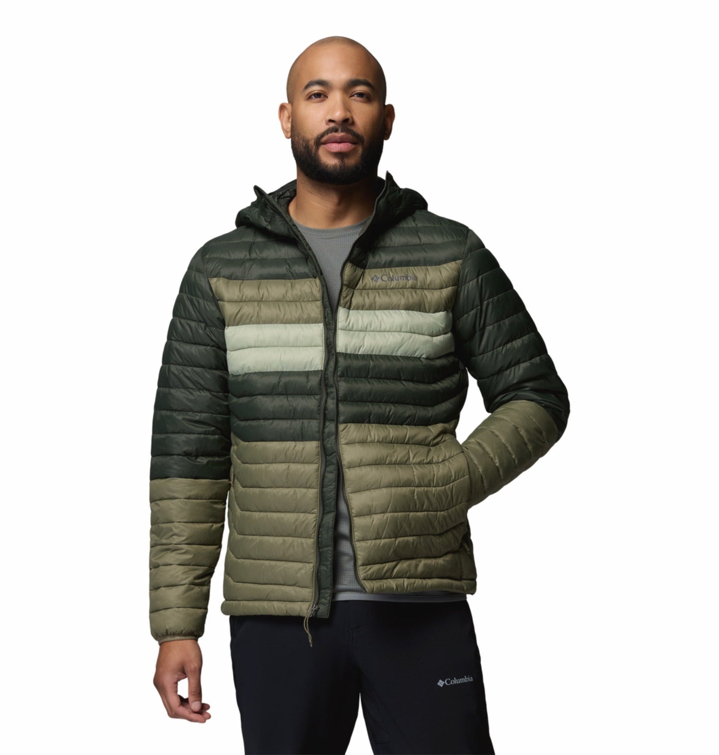 men green omni shield powder pass down jacket