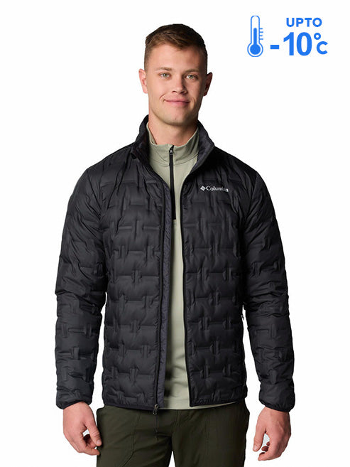Columbia Delta Ridge II Men’s Down Jacket Black Warm Insulation