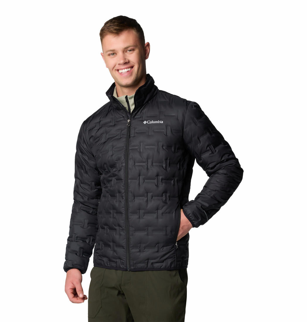 Columbia Mens Black Delta Ridge II Down Jacket