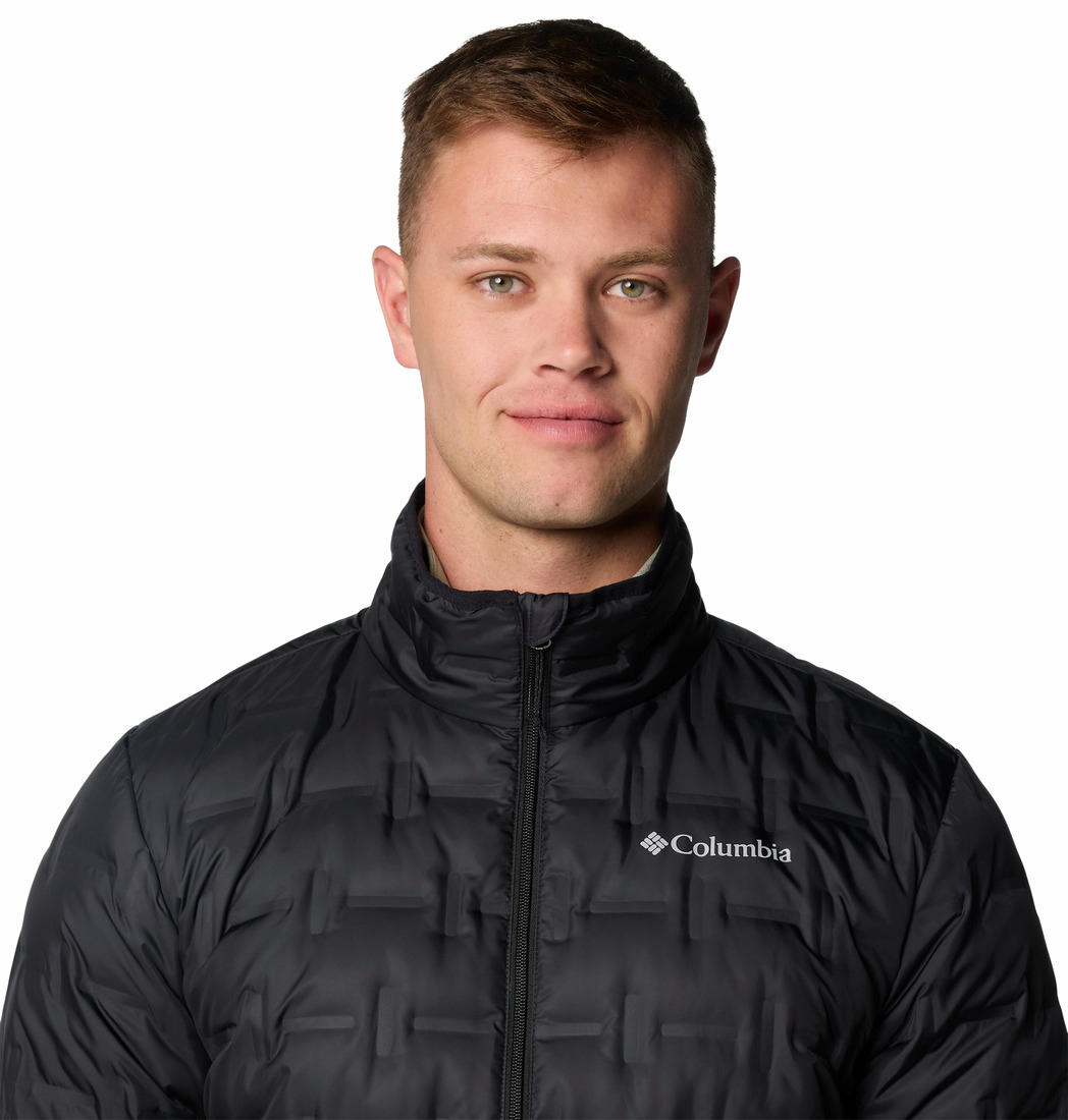 Columbia Mens Black Delta Ridge II Down Jacket