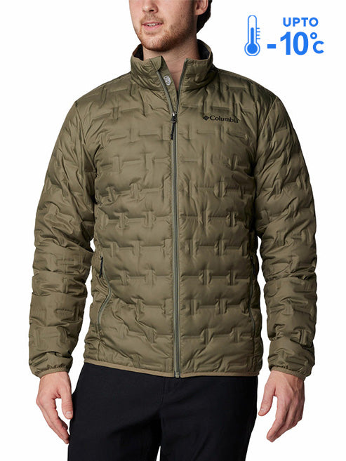 Columbia Men's Green Omni-Heat Reflective Delta Ridge II Insulated Jacket