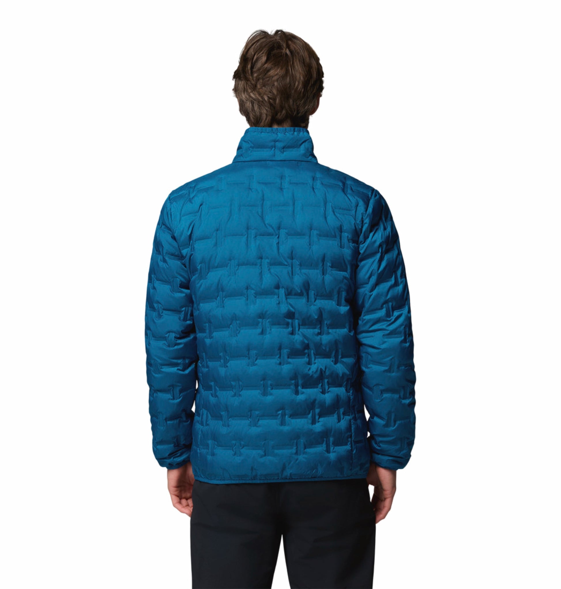 men blue omni heat reflective delta ridge ii down jacket