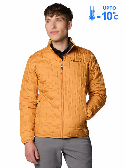 Columbia Men's Orange Omni-Heat Reflective Delta Ridge II Insulated Jacket