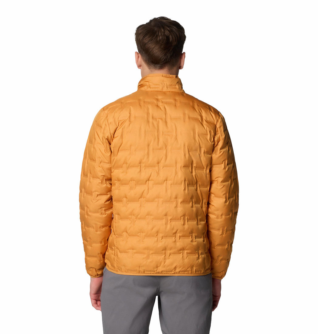 Columbia Mens Orange Delta Ridge II Down Jacket